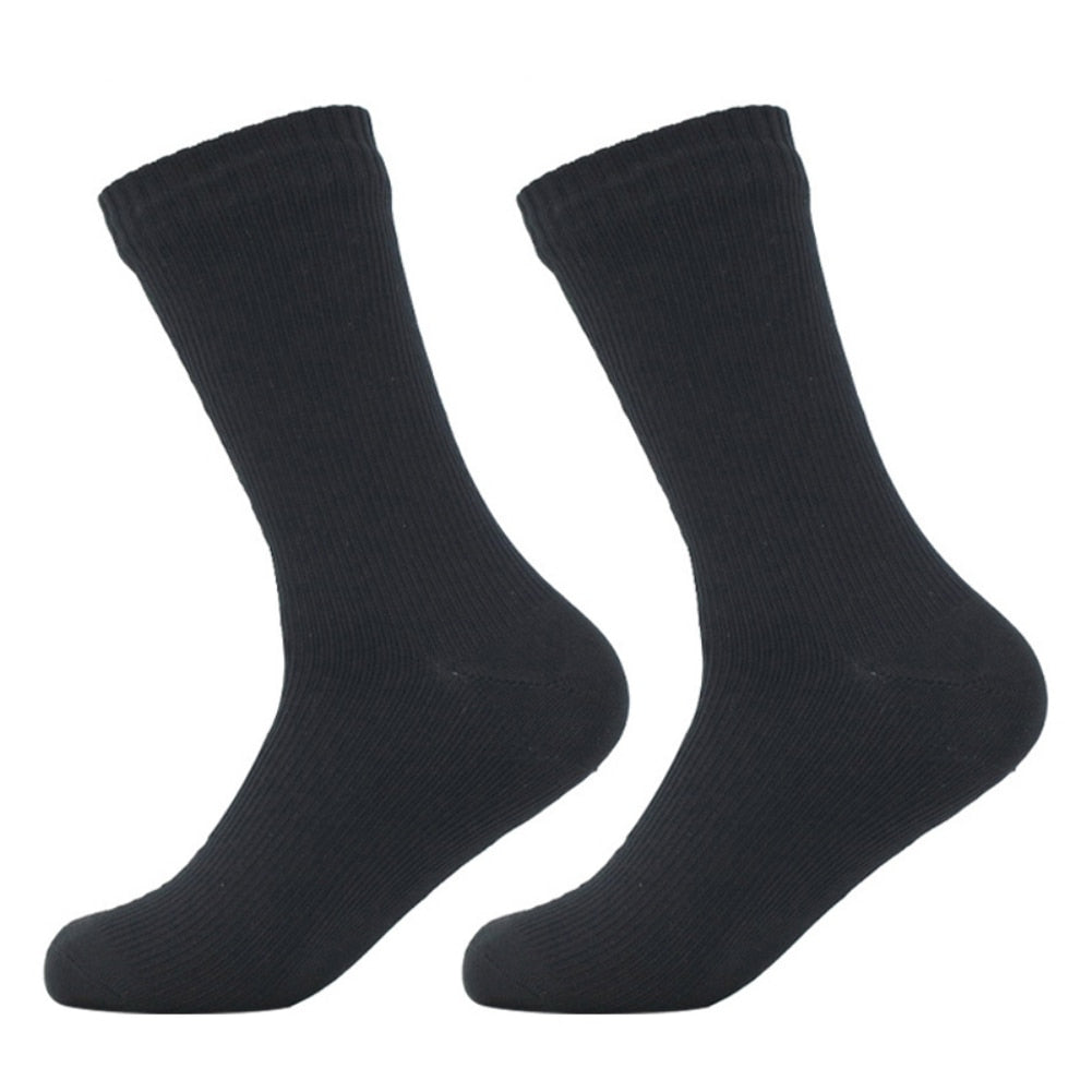 Mountaineering Waterproof Socks Outside Activities Camping Hunting Fishing Breathable Socks Elasticity Sweat Windproof Warm