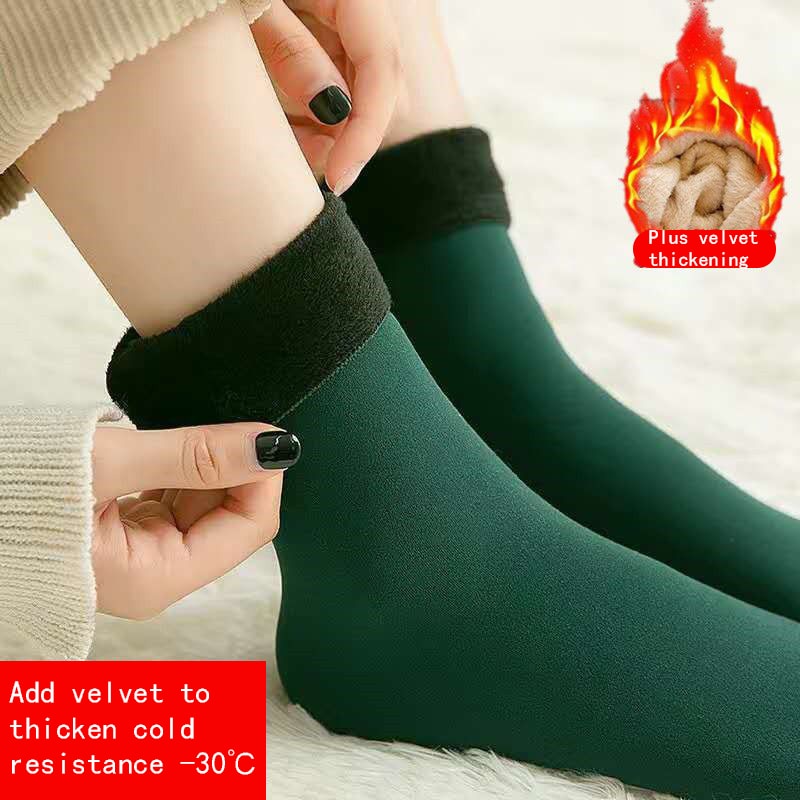 Thicken Warm Long Socks cashWinter Women Long Stocking Warm Thigh High Socks Ladies Over The Knee Socks Winter Thermal Socks