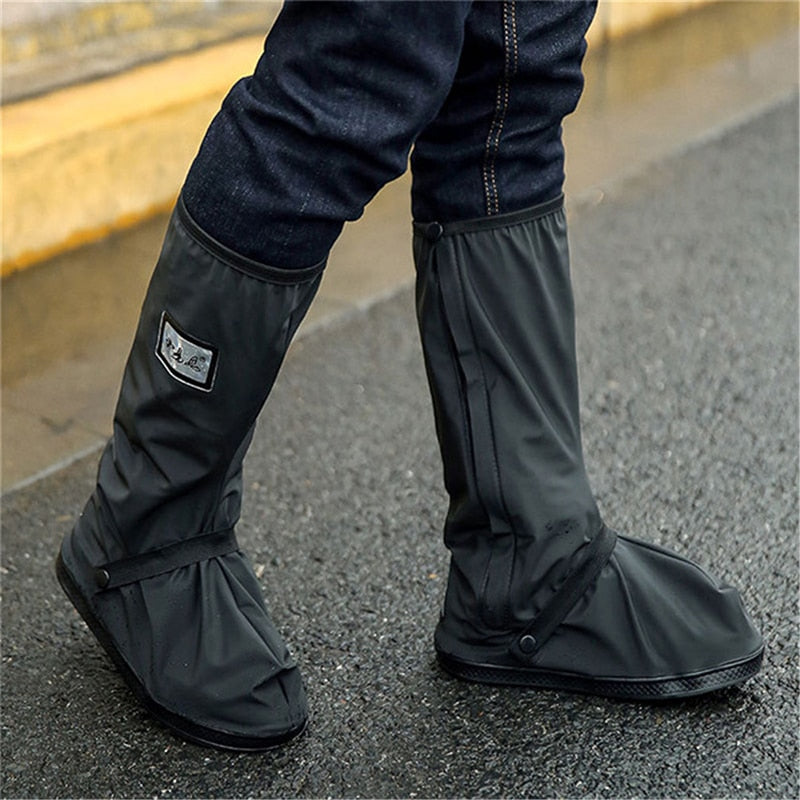 Creative Waterproof Reusable Motorcycle Cycling Bike Rain Boot Shoes Covers Rainproof Shoes Cover Rainproof Thick