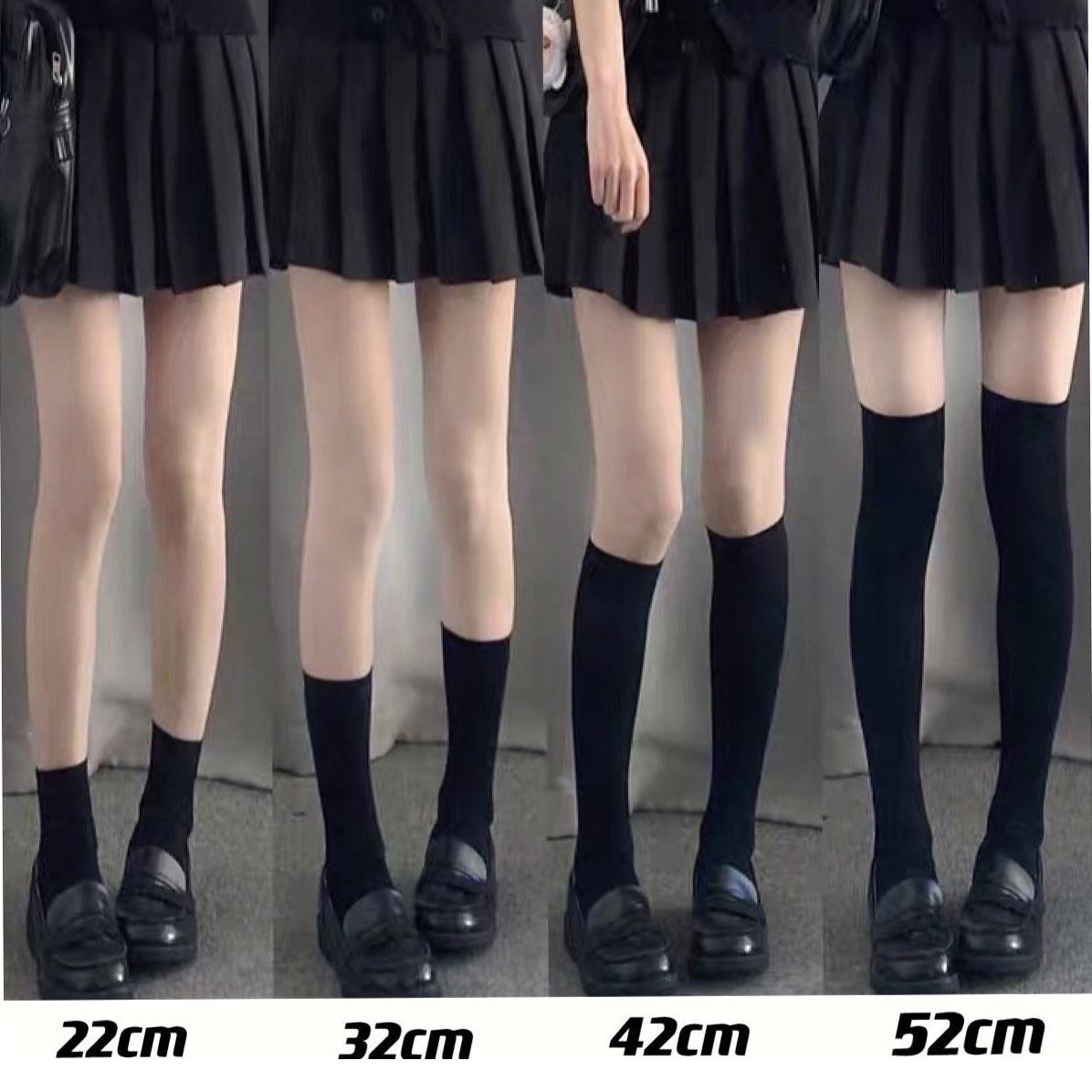 Lolita Sexy Women Stockings Cute Black White Long Socks Over Knee Thigh High Socks Women Compression Socks