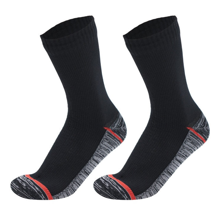 Waterproof Socks Breathable Crew Outdoor Waterproof Socks Hiking Wading Camping Winter Sliding Cycling Snow Warm Waterproof Sock